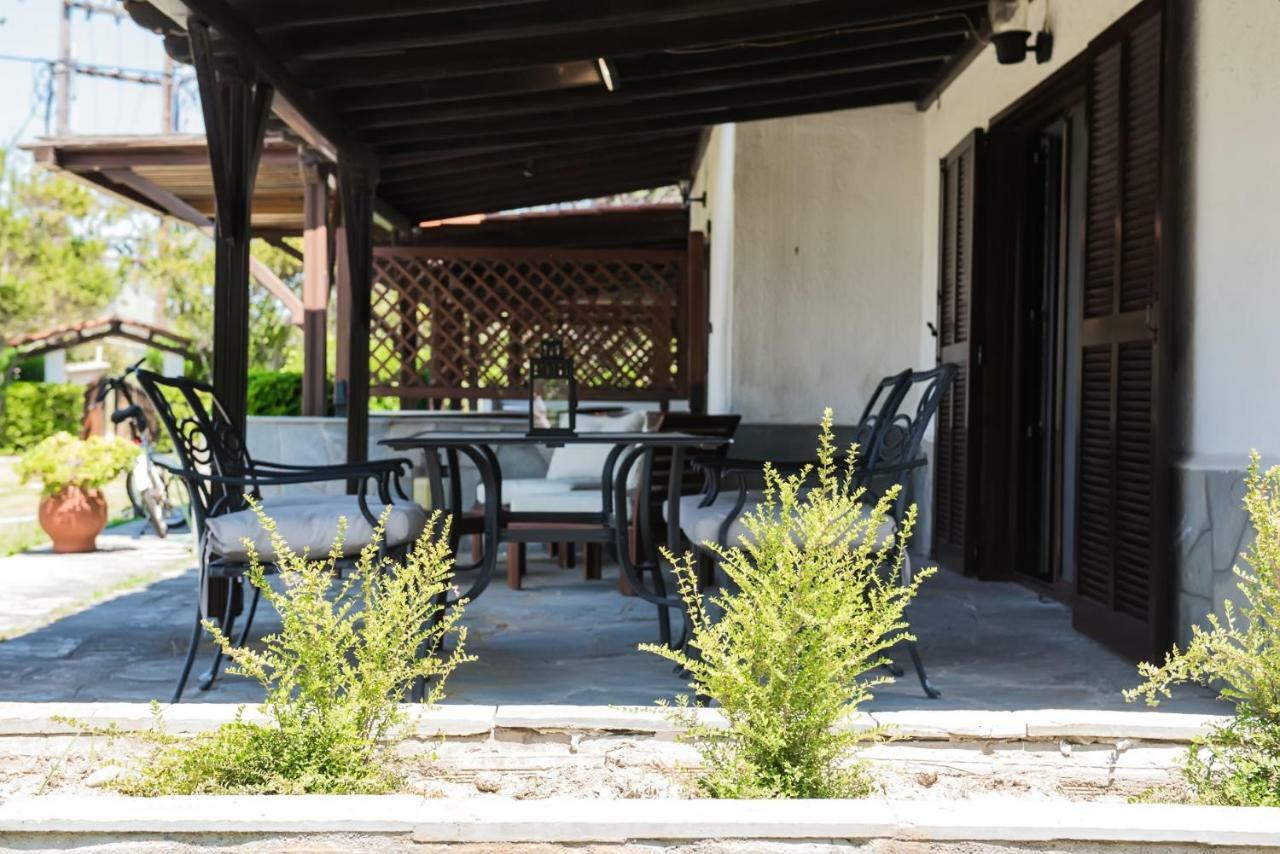 White Blossom Villa #Fourka Скала-Фуркас Экстерьер фото
